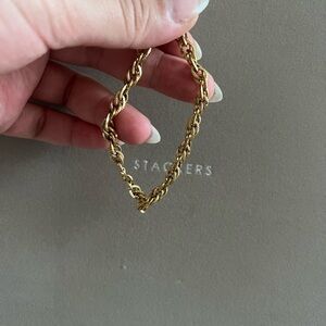 Gold Chain Bracelet